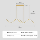 PENDENTE MINIMALISTA LED