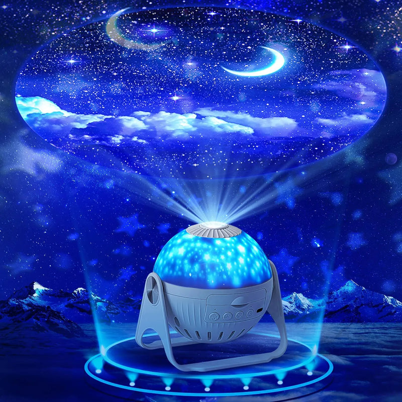 🏷️ Projetor Sensorial Relaxante LED – Iluminação Ambiente Moderna para Casa