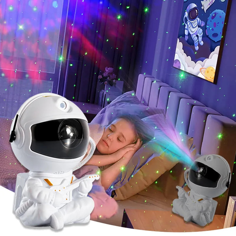 Astronauta Projetor da Galáxia – Experiência Premium de Iluminação Imersiva