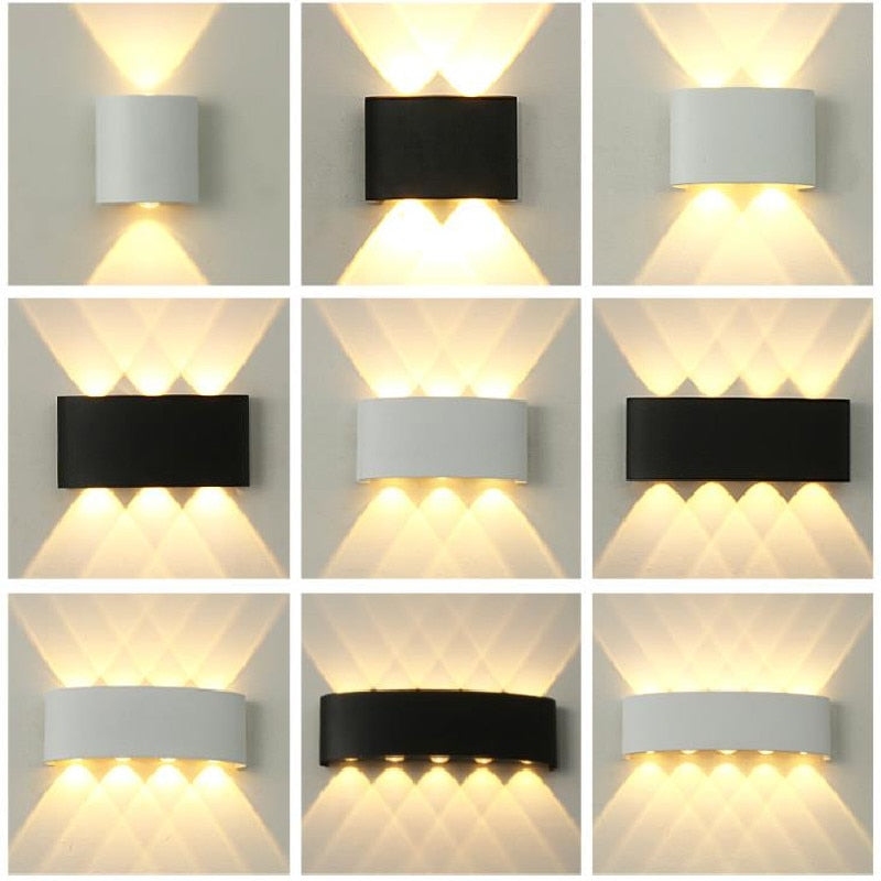Arandela de Parede Externa em LED à Prova d’Água – Iluminação Moderna e Resistente