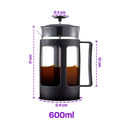 Cafeteira Prensa Francesa – Café Cremoso e Sabor Intenso em Casa
