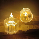 Velas LED Decorativas Kit com 10 Unidades – Iluminação Aconchegante e Segura