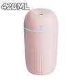 Umidificador Ultrassônico 2L com Saída Dupla Luz LED e Aromatizador