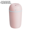 Umidificador Ultrassônico 2L com Saída Dupla Luz LED e Aromatizador