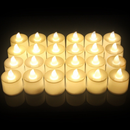 24 Kit Luz De Vela Eletrônica Decorativa Led Festa,/Decoração/Casamento