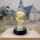 Rosa Encantada com Luz LED – Presente Eterno e Decoração Sofisticada
